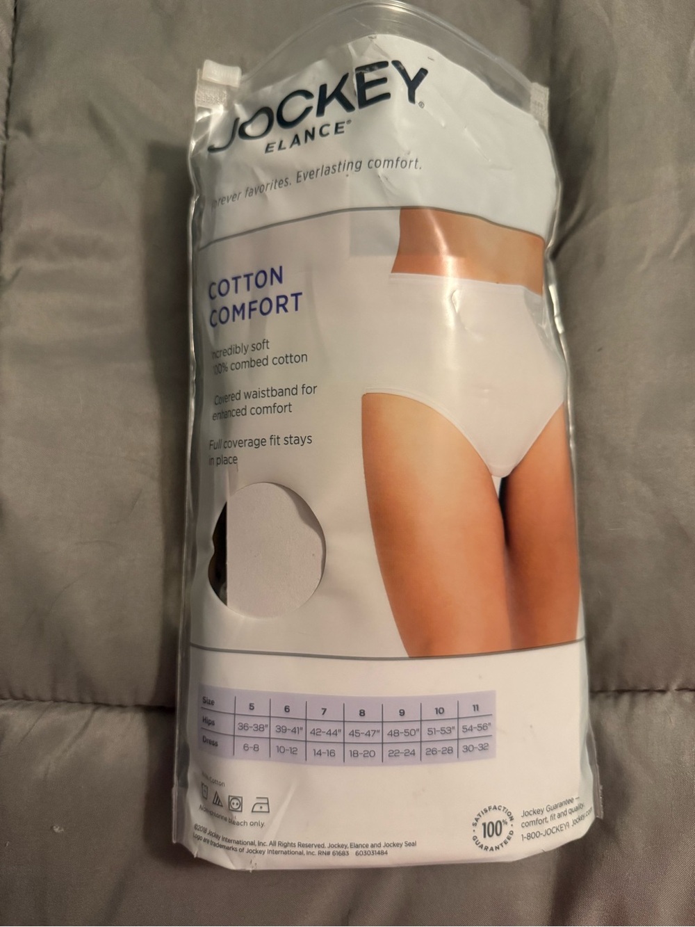 Jockey 3 pack briefs underwear size 7 - Picture 3 of 5